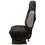 K&M 9106 KM High-Back Truck Seat/Backrest Cover Kits, Black/Black