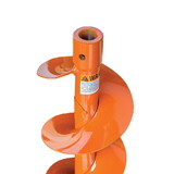 Brave BR10642 Earth Auger Bit - 6-In. x 30-In. - 1-In. Round