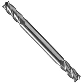 MEDA - SUPERIOR IMPORT 1290040 Mill Dia.:1/16", Shank Dia.: 3/16", Flute Length: 3/16", OAL: 2-1/4", H.S.S.