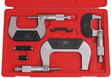 MEDA - SUPERIOR IMPORT 1960075 0-75mm Micrometer Set