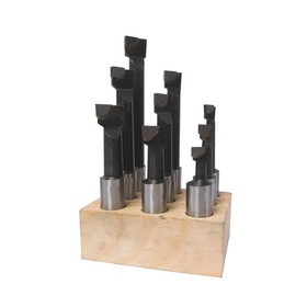 MEDA - SUPERIOR IMPORT 3353200 10 pc. 1/2" Shank Set includes 1 of each 1/2" Boring Bars