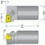 DORIAN TOOL USA 6155010 S16T-MCLNR-4, Min Bore: 1.28", OAL: 12", Shank D: 1", Center Line F: .640" Use with CNM Insert: 43_, RH