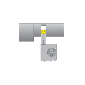 DORIAN TOOL USA 6162952 SGIH26-3, Insert Width: .122", MCD: 3.00", Length: 4.33", H1: 1.02", Insert Style: SGT(N/R/L)-3