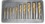 MEDA - SUPERIOR IMPORT 7980832 All 3/8" shank; 1/8, 3/16, 1/4, 5/16, 3/8, 1/2" 4 Flute, 6 pieces