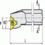 PAFANA EUROPEAN 8840082 SI-STUCL 8-2, Shank: 1/2", Min Bore: .590", OAL: 6", Center Line F: .287", Use with TC_T Insert: 21.51, LH