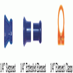 LOC-LINE USA 9249445 1/4"Extended Elements 20 Pack
