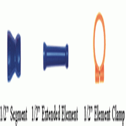 LOC-LINE USA 9251834 1/2" Element Clamps 4 Pack