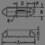 TE-CO USA 9930410 4" (A) OAL / 3/4" Stud (E)