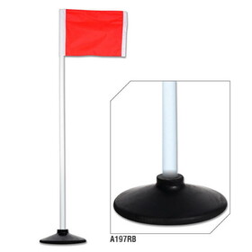Champro A193RB-A197RB Corner Flags With Rubber Bases