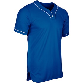 Champro BS42 Heater 2-Button Piped Baseball Jersey