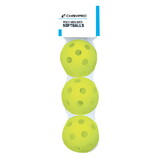 Champro CSB-51B 3 Pack - Optic Yellow Poly Softballs
