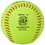 Champro CSB10Y Asa/Usa Softball 12" Slow Pitch - Yellow Leather Cover .44 Cor, Price/Dozen