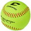 Champro CSB10Y Asa/Usa Softball 12" Slow Pitch - Yellow Leather Cover .44 Cor, Price/Dozen