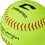 Champro CSB10Y Asa/Usa Softball 12" Slow Pitch - Yellow Leather Cover .44 Cor, Price/Dozen