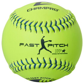 Champro CSB42 Usssa  - 12" Fast Pitch - Leather Cover .47Cor