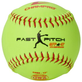 Champro CSB8 Asa/Usa Softball 12" Fast Pitch - Durahide Cover