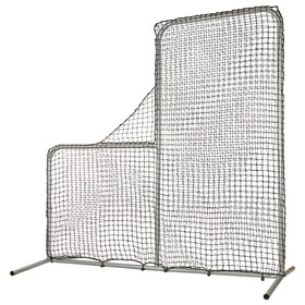 Champro NB173 Pitcher's Safety  L-Screen 7'X7' With 40" Drop