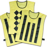 Champro P422 Sideline Official Pinnies (Set Of 3, 1 Diamond/2 Striped)