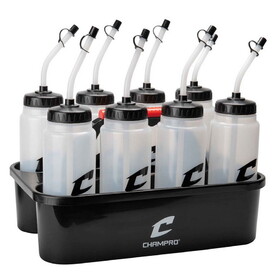 Champro WBCCS2 8-Piece Water Bottle Carrier - Straw