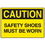 Seton 00510 OSHA Caution Signs - Safety Shoes Must Be Worn, Price/Each