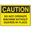 Seton 00587 OSHA Caution Signs -Do Not Operate Without Guards In Place, Price/Each