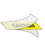 Seton 06511 Warning Anti-Skid Tape - Black/Yellow Striped, Price/54 /Feet
