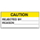 Seton 11156 Caution Rejected By Reason Write On Labels, Price/25 /pack
