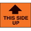 Seton 17000 This Side Up Fluorescent Shipping Labels, Price/500 /Label