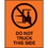 Seton 17001 Do Not Truck This Side Fluorescent Shipping Labels, Price/500 /Label