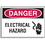 Seton 17534 Hazard Warning Labels - Danger Electrical Hazard, Price/5 /Label