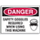 Seton 17572 Hazard Warning Labels - Danger Safety Goggles Required When Using This Machine (With Graphic), Price/5 /Label