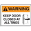 Seton 17582 Hazard Warning Labels - Warning Keep Door Closed At All Times, Price/5 /Label