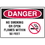 Seton 18387 Danger Signs - No Smoking Or Open Flames Within 50 Feet, Price/Each
