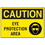 Seton 18607 OSHA Caution Signs - Eye Protection Area, Price/Each
