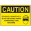 Seton 18625 OSHA Caution Signs - Goggles Must Be Worn When Operating Machine, Price/Each