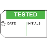 Seton 21842 Tested Date Initials Maintenance Tags