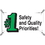 Seton 21964 Safety And Quality Number 1 Priorities Banners, Price/Each