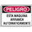 Seton 23030 Spanish Hazard Warning Labels - Peligro Esta Maquina Arranca Automaticamente, Price/5 /Label