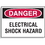 Seton 23188 Hazard Warning Labels - Danger Electrical Shock Hazard, Price/5 /Label