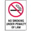Seton No Smoking  Under Penalty of Law Signs, Price/Each