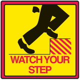 Seton 29374 Safety Traffic Cone Accessories - Watch Your Step