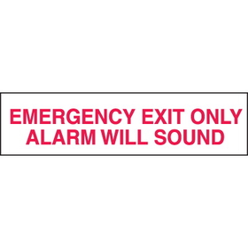 Seton 30339 Setonsign? Value Packs - Emergency Exit Only Alarm Will Sound