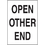 Seton 30609 Open Other End Shipping Labels, Price/500 /Label