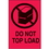 Seton 30672 Do Not Top Load International Shipping Labels, Price/500 /Label