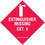 Seton 37816 Extinguisher Missing Ext # (w/graphic) Self-Adhesive Vinyl Fire Equipment Sign, Price/Each