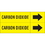 Weather-Code 38064 Weather-Code? Self-Adhesive Outdoor Pipe Markers - Carbon Dioxide, Price/Each