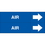 Weather-Code 38087 Weather-Code Self-Adhesive Outdoor Pipe Markers - Air, Price/Each