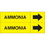 Weather-Code 38099 Weather-Code? Self-Adhesive Outdoor Pipe Markers - Ammonia, Price/Each