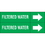 Weather-Code 38132 Weather-Code? Self-Adhesive Outdoor Pipe Markers - Filtered Water, Price/Each