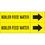 Weather-Code 38166 Weather-Code? Self-Adhesive Outdoor Pipe Markers - Boiler Feed, Price/Each